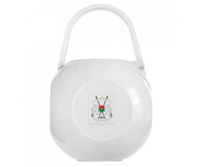 Boîte à sucette Burkina Faso national football team de couleur Blanche