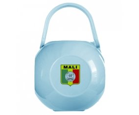 Boîte à tétine Mali national football team de couleur Bleue