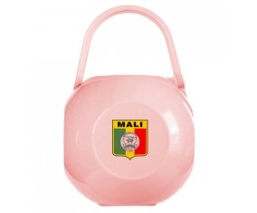 Boîte à tétine Mali national football team de couleur Rose