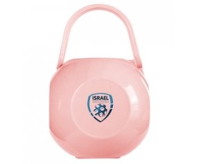 Boîte à tétine Israel national football team de couleur Rose