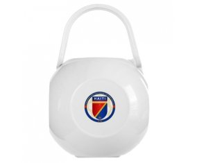 Boîte à sucette Haiti national football team de couleur Blanche