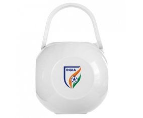 Boîte à sucette India national football team de couleur Blanche