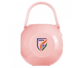 Boîte à sucette India national football team de couleur Rose