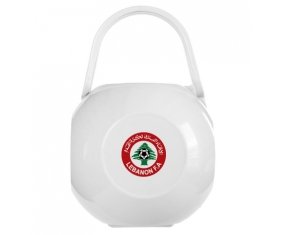 Boîte à sucette Lebanon national football team de couleur Blanche