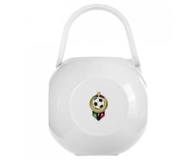 Boîte à sucette Libya national football team de couleur Blanche