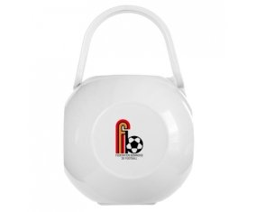 Boîte à sucette Benin national football team de couleur Blanche