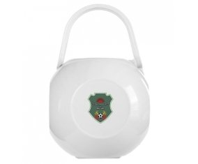 Boîte à tétine Malawi national football team de couleur Blanche