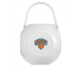 Boîte à sucette New York Knicks de couleur Blanche