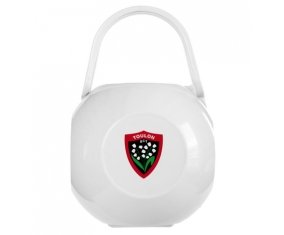 Boîte à tétine RC Toulon de couleur Blanche