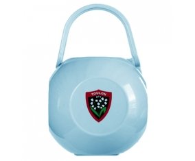 Boîte à tétine RC Toulon de couleur Bleue