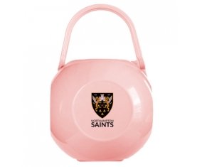 Boîte à tétine Northampton Saints de couleur Rose