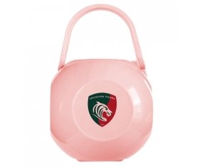 Boîte à tétine Leicester Tigers de couleur Rose
