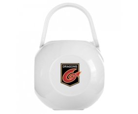 Boîte à sucette Newport Gwent Dragons de couleur Blanche