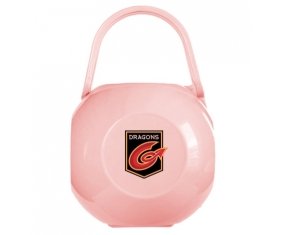 Boîte à sucette Newport Gwent Dragons de couleur Rose