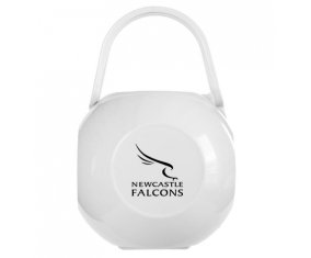 Boîte à sucette Newcastle Falcons de couleur Blanche