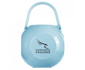 Boîte à sucette Newcastle Falcons de couleur Bleue