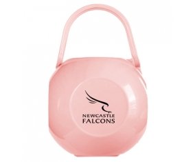 Boîte à sucette Newcastle Falcons de couleur Rose