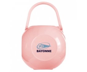 Boîte à sucette Aviron Bayonnais Rugby de couleur Rose