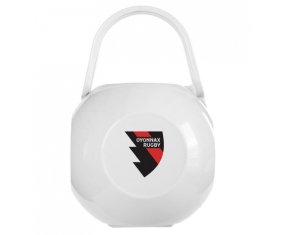 Boîte à sucette Oyonnax Rugby de couleur Blanche