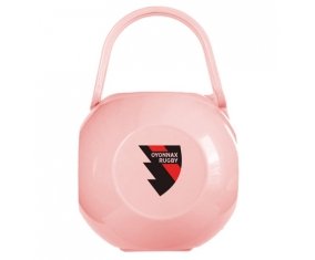 Boîte à sucette Oyonnax Rugby de couleur Rose