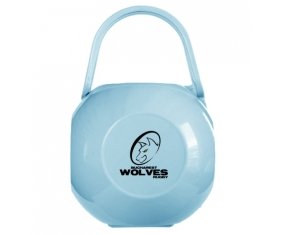 Boîte à tétine Bucarest Wolves de couleur Bleue