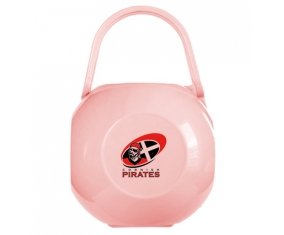 Boîte à sucette Cornish Pirates de couleur Rose