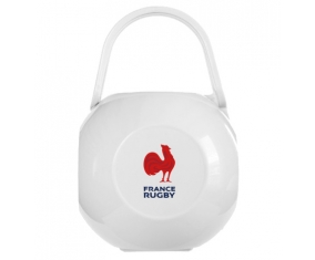 Boîte à sucette France Rugby XV de couleur Blanche