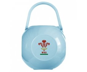 Boîte à tétine Wales Rugby XV de couleur Bleue