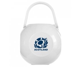 Boîte à sucette Scotland Rugby XV de couleur Blanche