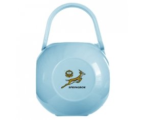 Boîte à tétine South Africa Rugby XV de couleur Bleue