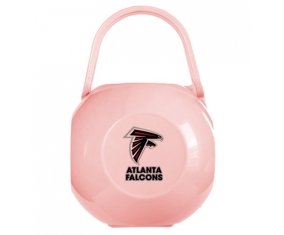 Boîte à sucette Atlanta Falcons de couleur Rose