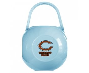 Boîte à sucette Chicago Bears de couleur Bleue