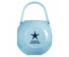 Boîte à tétine Dallas Cowboys de couleur Bleue