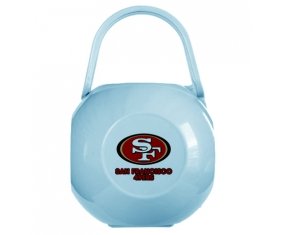 Boîte à tétine San Francisco 49ers de couleur Bleue