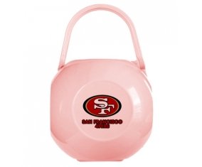 Boîte à tétine San Francisco 49ers de couleur Rose