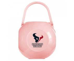 Boîte à sucette Houston Texans de couleur Rose