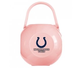 Boîte à tétine Indianapolis Colts de couleur Rose