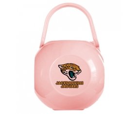Boîte à sucette Jacksonville Jaguars de couleur Rose