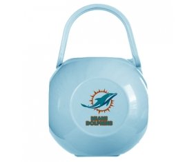 Boîte à sucette Miami Dolphins de couleur Bleue