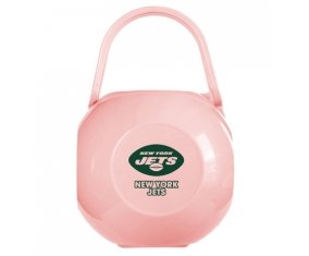 Boîte à sucette New York Jets de couleur Rose