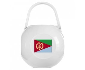Boîte à tétine Drapeau Érythrée de couleur Blanche