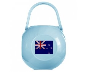 Boîte à sucette Drapeau Nouvelle-Zélande de couleur Bleue