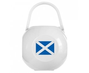 Boîte à sucette Drapeau Écosse de couleur Blanche
