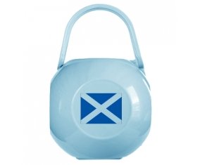Boîte à sucette Drapeau Écosse de couleur Bleue