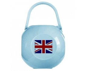 Boîte à sucette Drapeau Royaume-Uni de couleur Bleue
