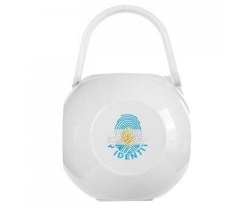 Boîte à tétine Empreinte My Identity Argentine de couleur Blanche