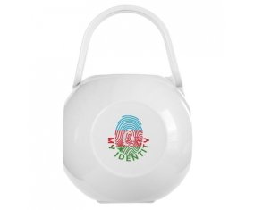 Boîte à sucette Empreinte My Identity Azerbaïdjan de couleur Blanche