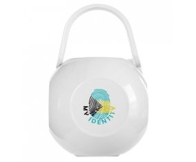 Boîte à tétine Empreinte My Identity Bahamas de couleur Blanche