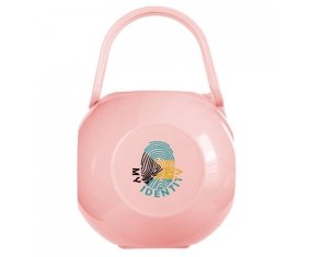 Boîte à tétine Empreinte My Identity Bahamas de couleur Rose