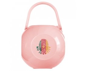 Boîte à sucette Empreinte My Identity Cameroun de couleur Rose